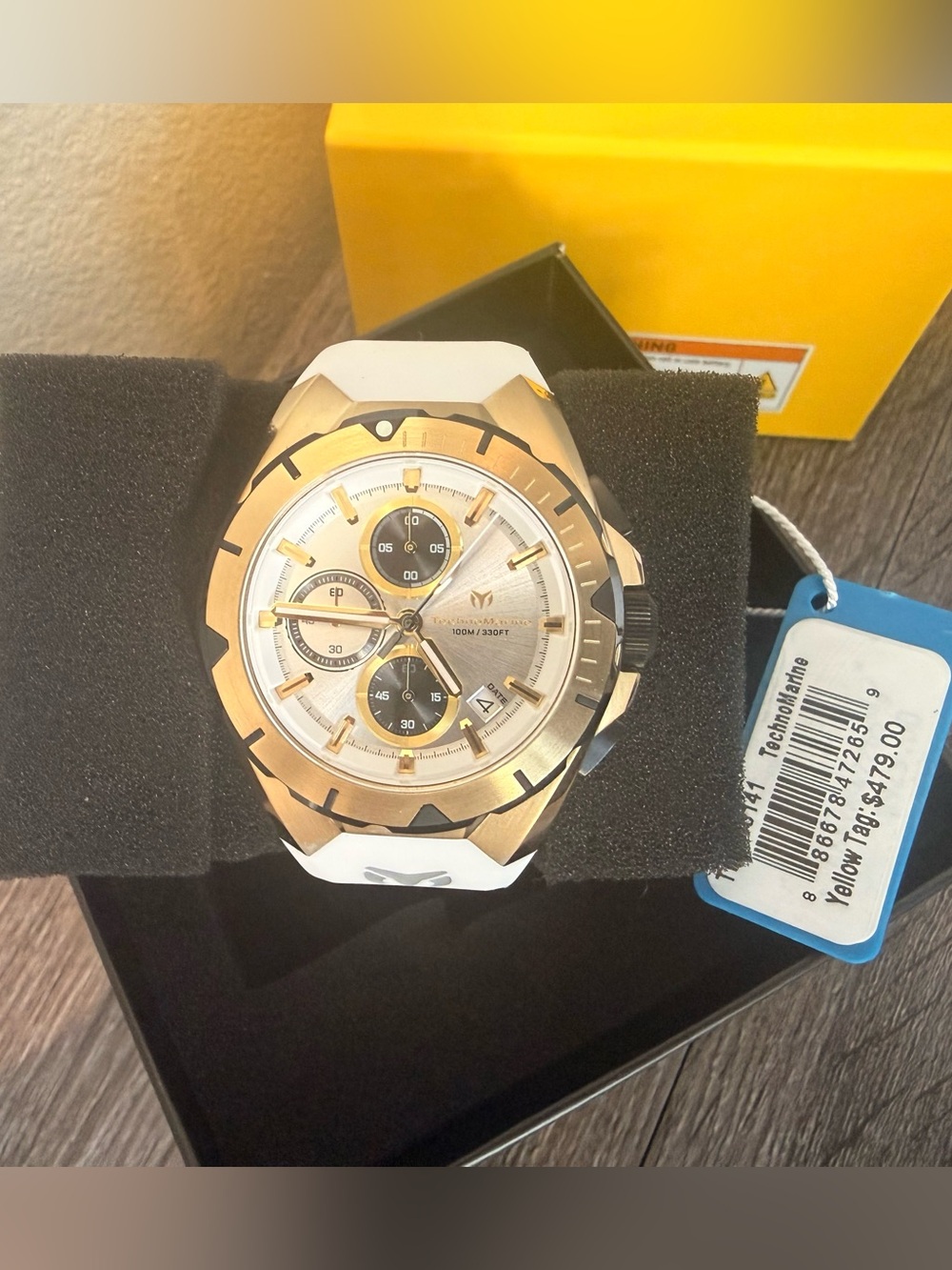 Technomarine Men's Ocean 41mm Quartz Watch TM-318141